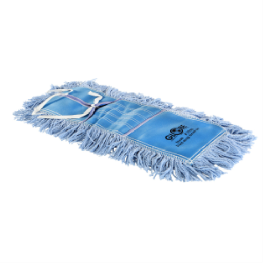 Pro-Stat? Dust mop head 18" x 5" Blue Tie-On