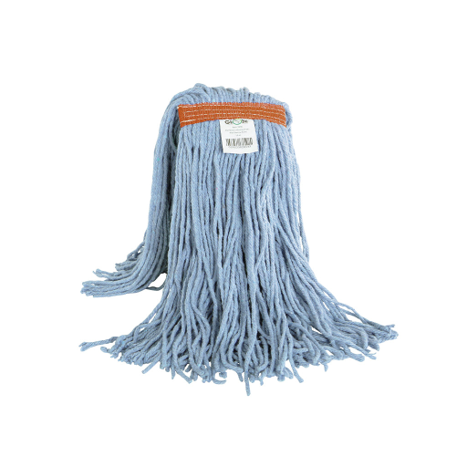 Syn-Pro? Synthetic Wet Mop Narrow Band 20oz Cut End Blue Bagged