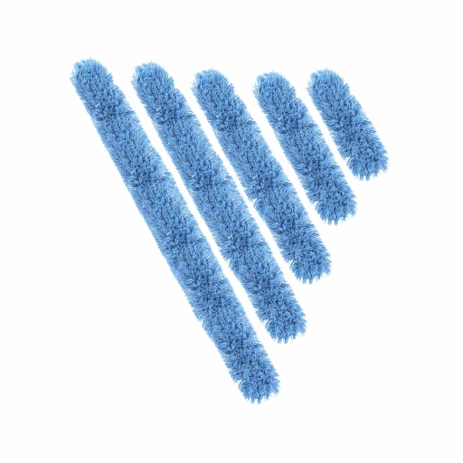 Q-Stat?Electrostatic Dust Mop 60"x5" Blue Tie-On