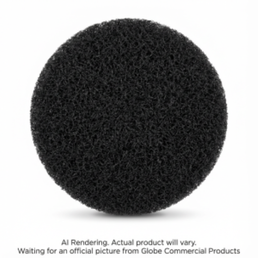 10" Black Stripping Floor Pad