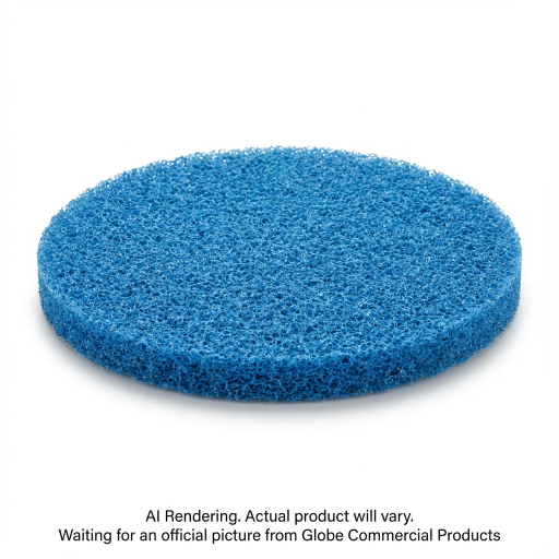 10" Blue Cleaner Floor Pad