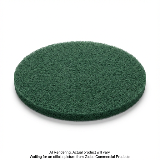 12" Green Scrubbing Floor Pad