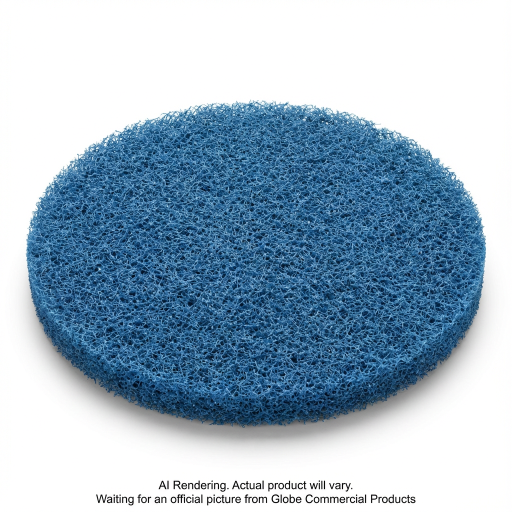 13" Blue Cleaner Floor Pad