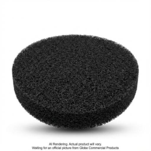 17" Black Stripping Floor Pad