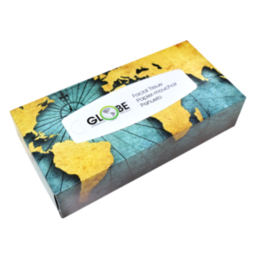 Globe Commercial Facil Tissue, Box of 100