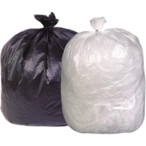 10 Rolls of 20 Bages 36" x 50" Extra Strong HD 10/20's Frosted Bag Clear