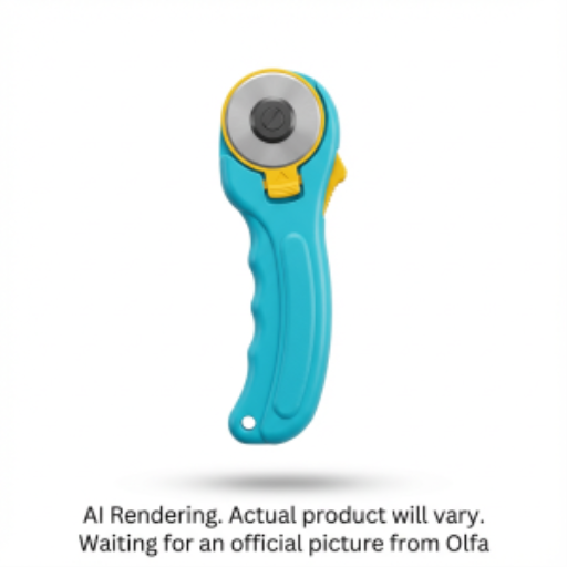OLFA 45mm RTY-2/C Quick-Change Rotary Cutter, Aqua