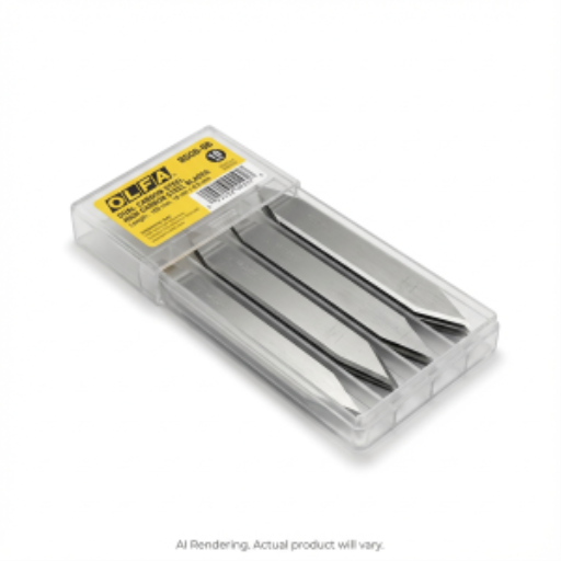 OLFA 100mm BS08-6B 4" Thick Scraper Blades, 6pk