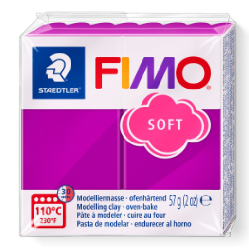 Modelling Clay Fimo Soft Purpure 57g (2 oz)