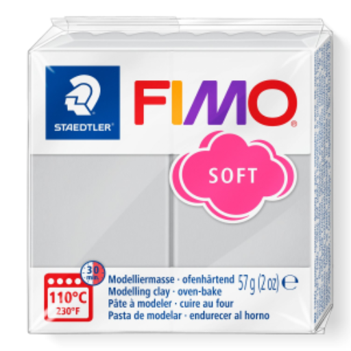 Modelling Clay Fimo Soft Dolphin Grey 57g (2 oz)