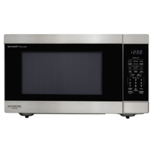 SHARP SMC2264KSC Carousel? XL Countertop Microwave Oven with Inverter Technology 2.2 cu. ft. 1200W Stainless Steel