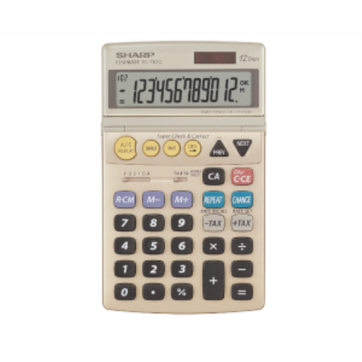 EL782CS 12-digit Semi-Desktop Calculator