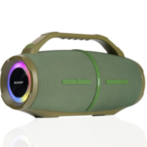 Boombox Type Bluetooth Speaker, Green