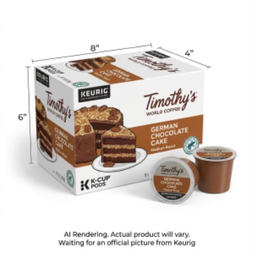 Timothy'S? Coffee Single Serve - Timy Kc Rs German Choc Cake N 24Ct Sl