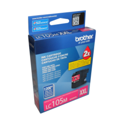 Brother LC105MS Innobella Magenta Ink Cartridge, Super High Yield (XXL Series)