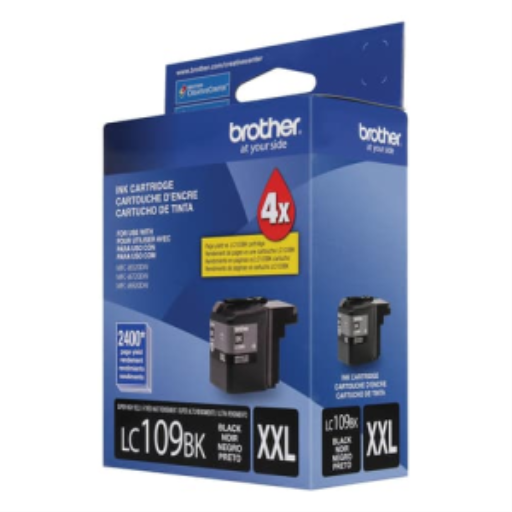 Brother LC109BKS Innobella Black Ink Cartridge, Super High Yield (XXL Series)