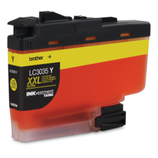 Brother LC3035YS INKvestment Tank Yellow Ink Cartridge, Ultra High Yield