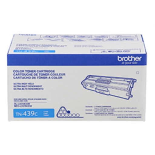 Brother TN439C Cyan Toner Cartridge, Ultra High Yield
