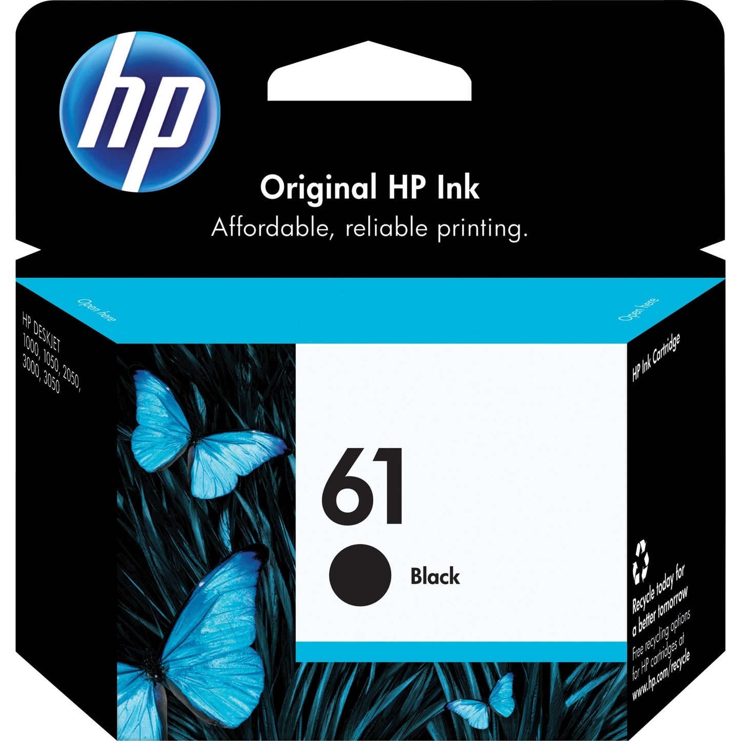 HP 61 Standard Yield Black InkJet (190 YLD)