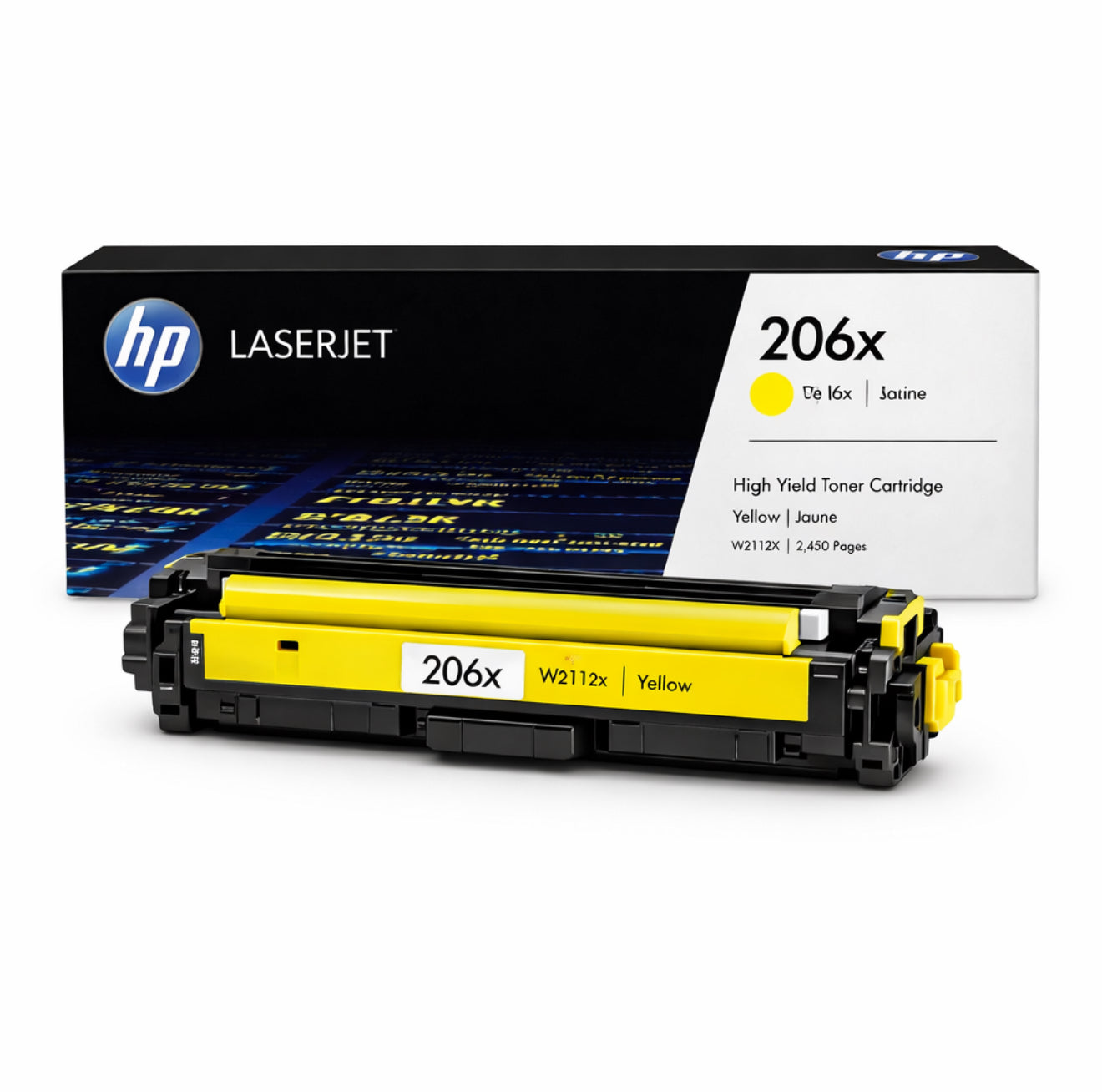 HP 206X W2112X-Yellow