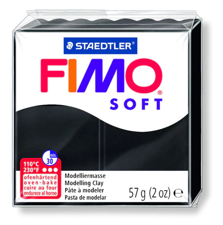 FIMO?soft Oven bake clay Black