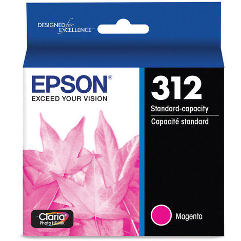 T312320S Epson 312 Magenta Original Ink Cartridge
