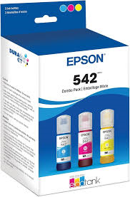 T542520 Epson 542 Pigment Color Combo Ink Bottles