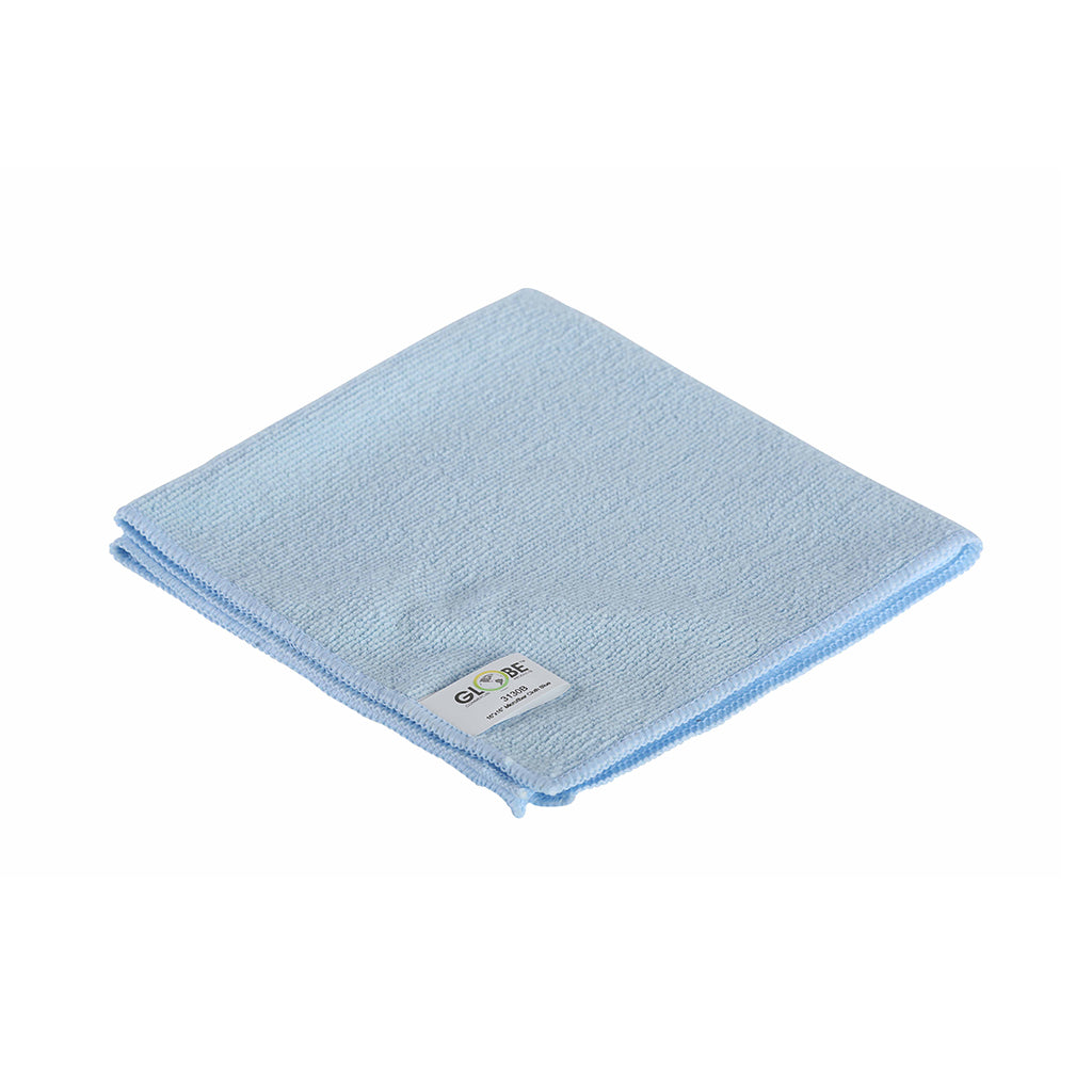 16"x16" Microfiber Cloth 240GSM Blue (Pack of 10)