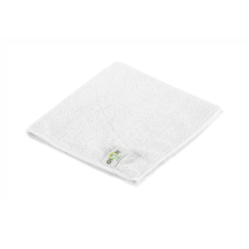 14"x14" Microfiber Cloth 240GSM White (Pack of 10)