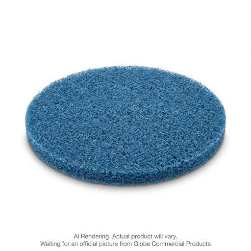 21"  Blue Cleaner Floor Pad