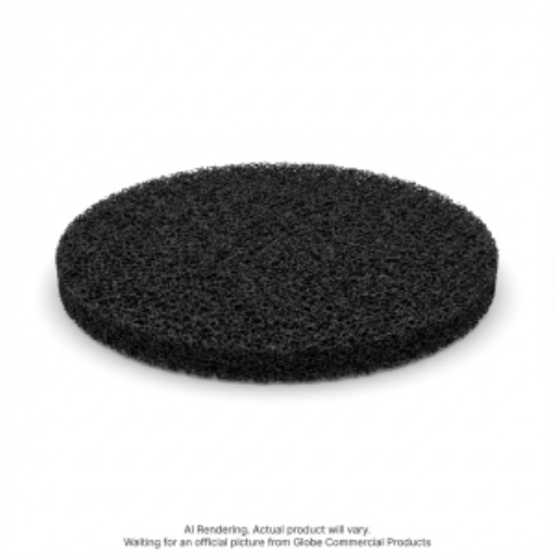 21"  Black Stripping Floor Pad
