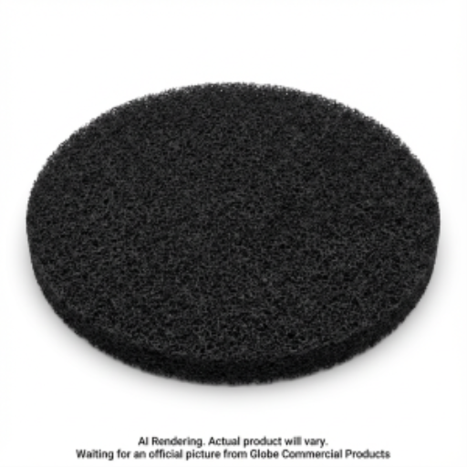13"  Black Stripping Floor Pad