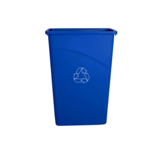 Slim Container  23 Gallon Blue