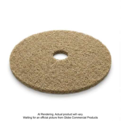 19"  Hair Blend Medium Ultra High Speed Burnishing Pad