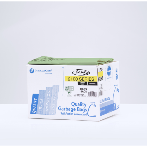 26 X 36 Green 200 Bags Compostable