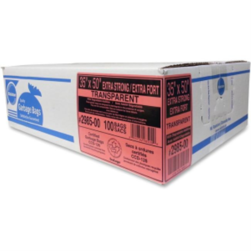 298500 Clear Ultra Bags 35x50 Extra Strong 100s
