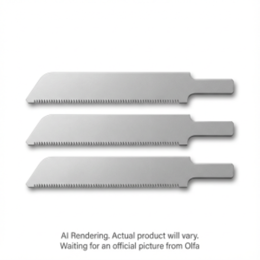 OLFA KB4-WS/3 Wide Saw Blade, 3pk