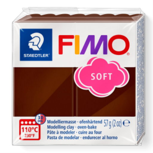 Modelling Clay Fimo Soft Chocolate 57g (2 oz)