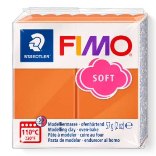 Modelling Clay Fimo Soft Cognac 57g (2 oz)