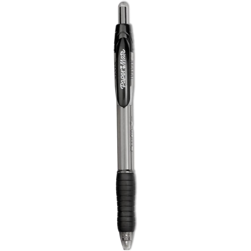 Paper Mate Profile Ballpoint Retractable Pen (1.4mm), Black Ink, Bold, 1 Unit