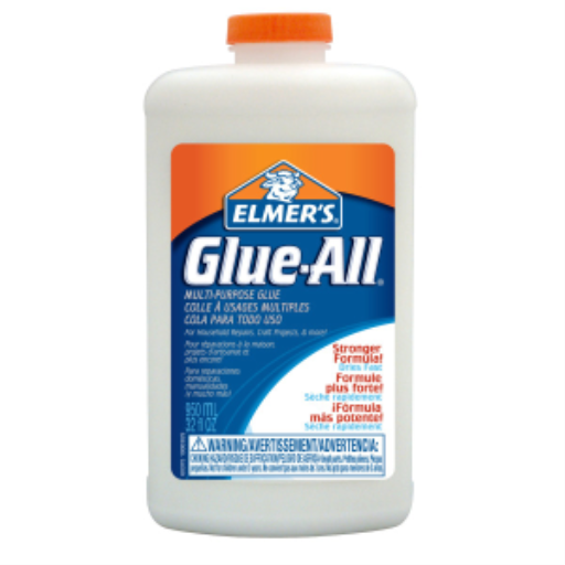 Elmer's Glue-All Multi-Purpose Glue, Strong Formula for Household Repairs and Craft Projects, 950 mL