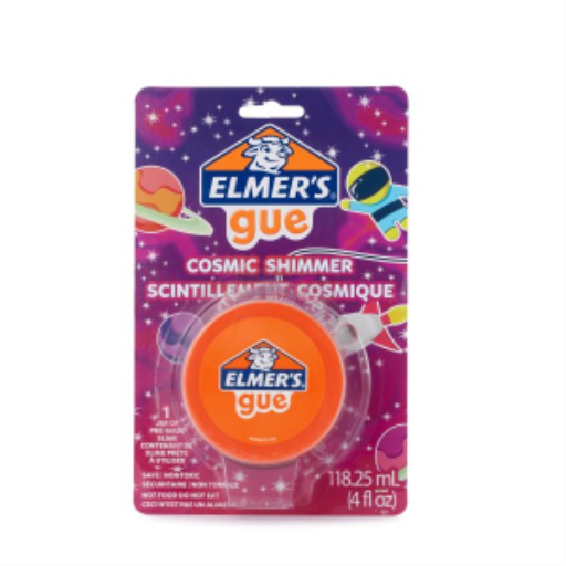 Elmer's Gue Premade Slime, Cosmic Shimmer Glitter Slime, Purple and Blue, 1 Count