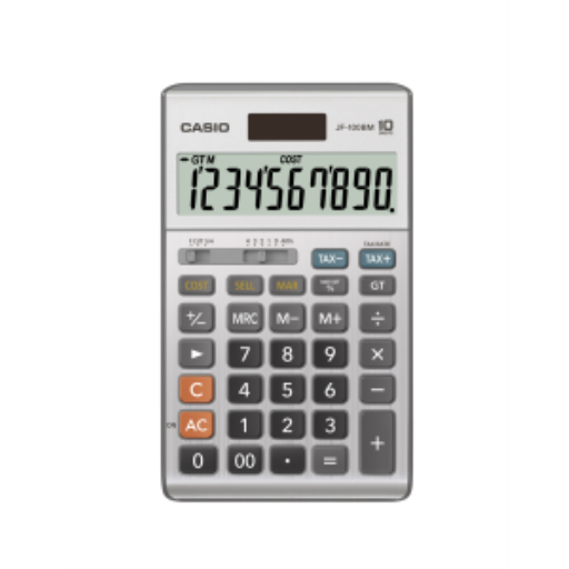 Casio JF-100MS/BM Desk Calculator