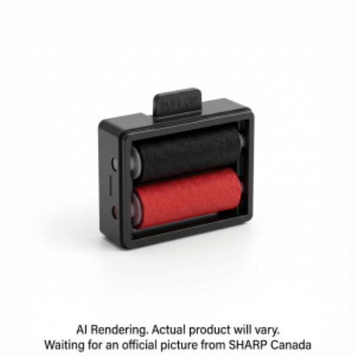 Sharp EA772R Calculator Ink Black/Red Ink Roller