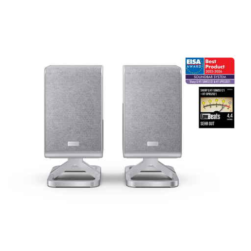 2.0.2 Wireless Rear Surround Speakers, Silver