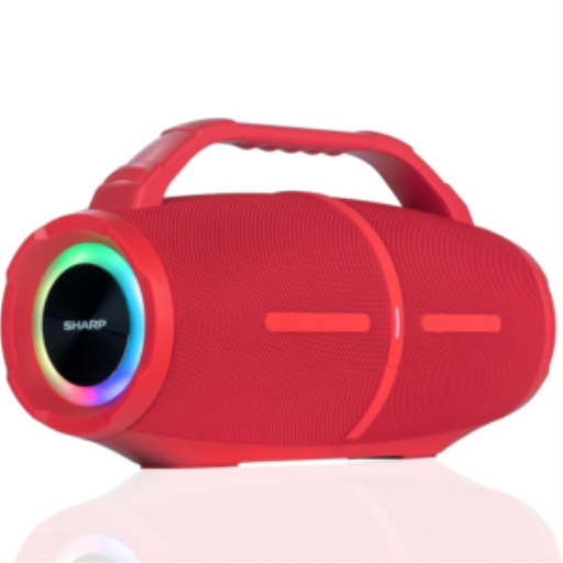 Boombox Type Bluetooth Speaker, Red