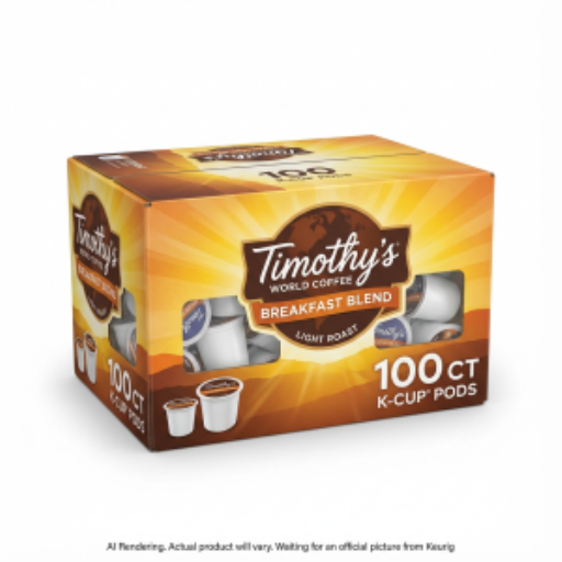Timothy'S? Coffee Single Serve - Timy Kc Rs Breakfast Bl Light Rst 100Ct