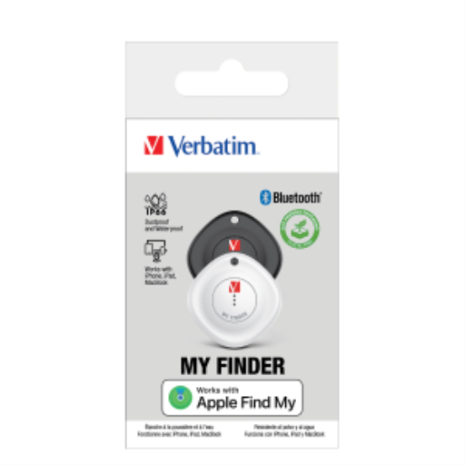 Verbatim My Finder Bluetooth 2pk Blk/Wht