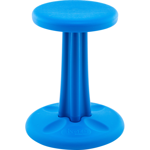 Kore Wobble Stool 40cm, Blue