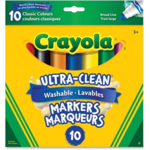 10 Ultra–Clean Wash Markers, Classic